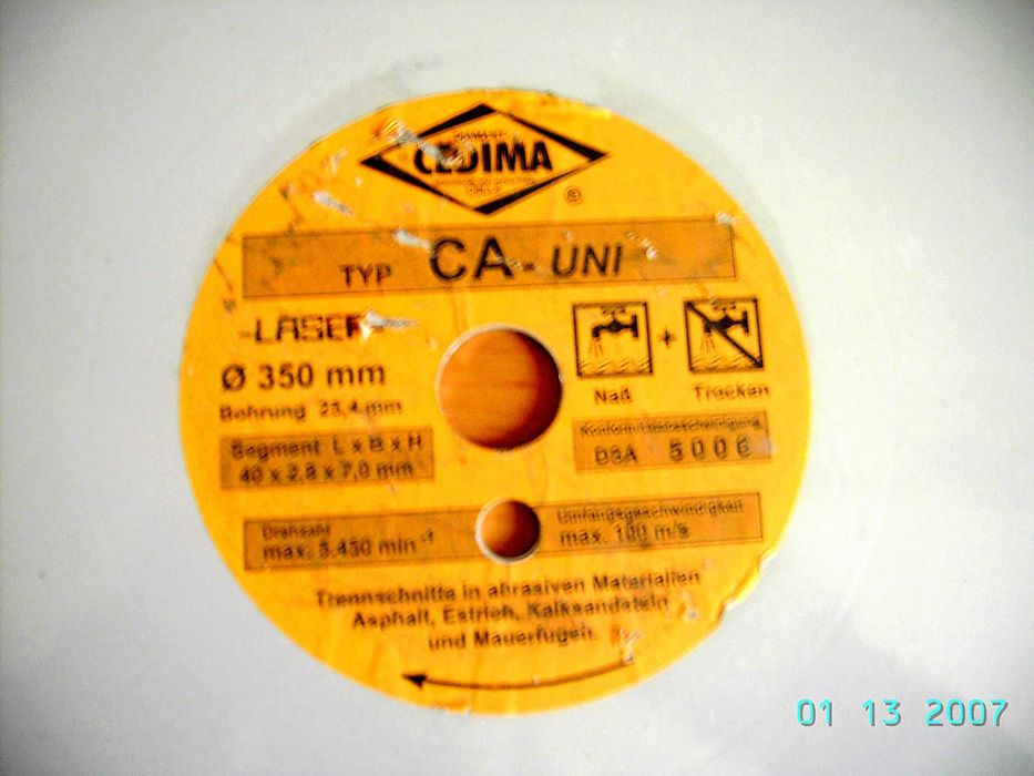 Tarcza diamentowa Cedima 350 mm