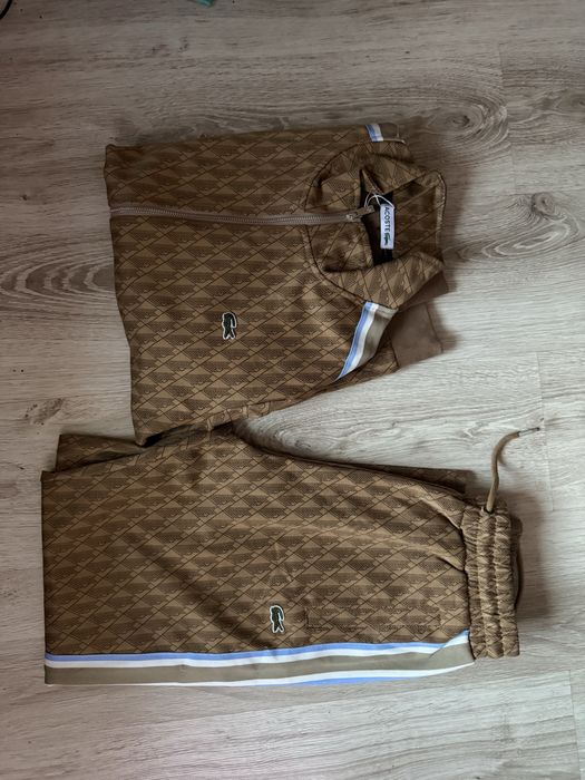 Dres bluza i spodnie lacoste monogram rozmiar L