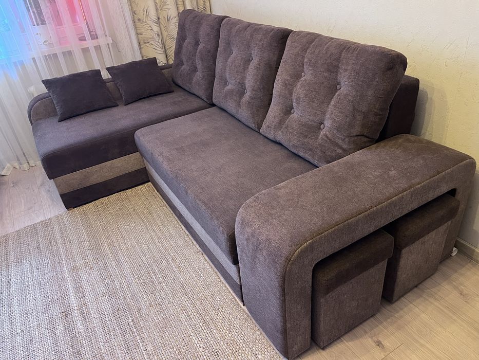 Narożnik + fotel jak nowy 260x160x110