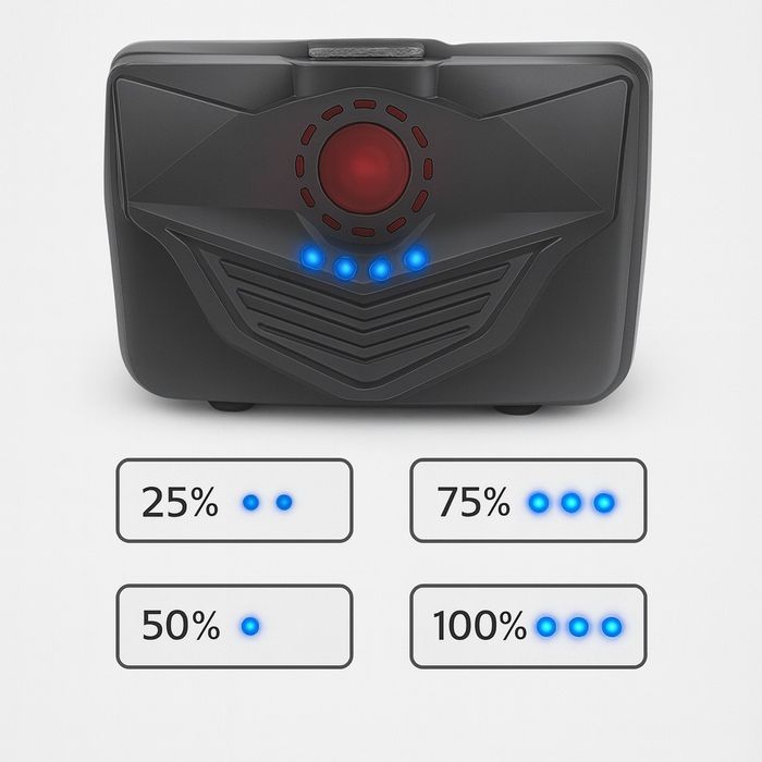 Акумуляторний налобний ліхтар   BL-A12-P90 .Дуже потужний!