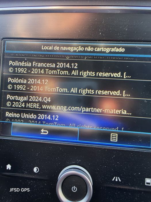 Mapas 2024.Q4Renault/Dacia com Media Nav ou R-Link 2 e Android auto