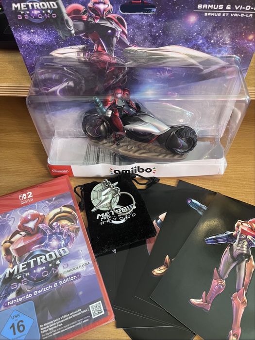 Metroid Prime 4 Beyond Switch 2 + amiibo Samus
