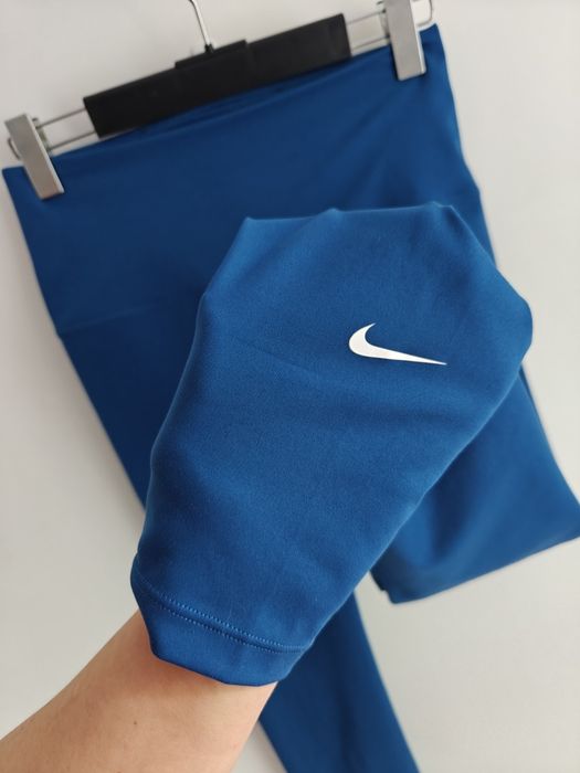 Nike legginsy sportowe damskie długie wysoki stan M