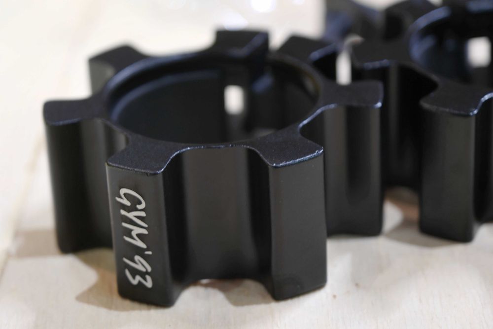 Zaciski na gryfy sztangi olimpijskie aluminium