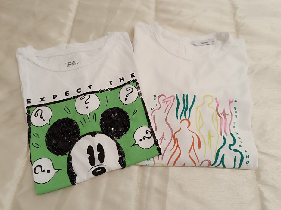 Conjunto 2 T-shirts S e XS