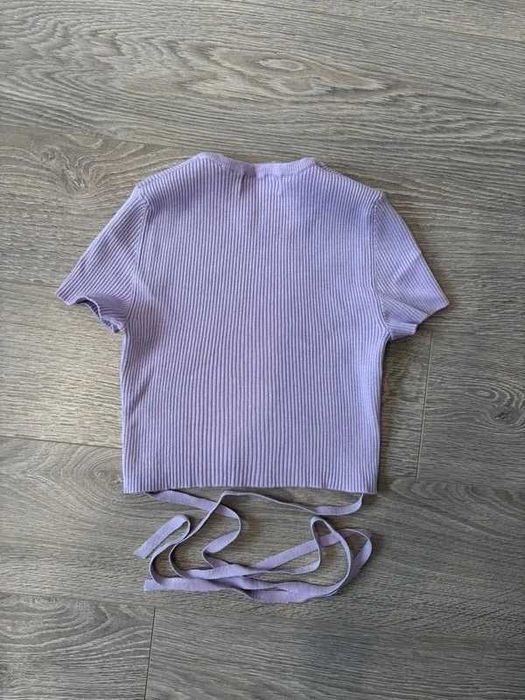 Crop-top koszulka S Bershka