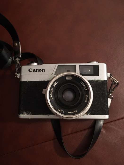 Maquina antiga canon