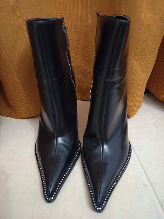 Botas de Pele Novas para Mulher - Tamanho 37