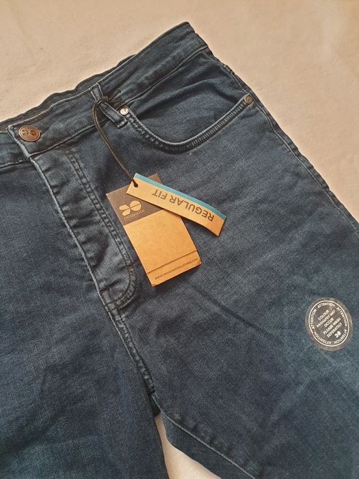 Джинси чоловічі класичні Crosshatch темно сині W38 L32