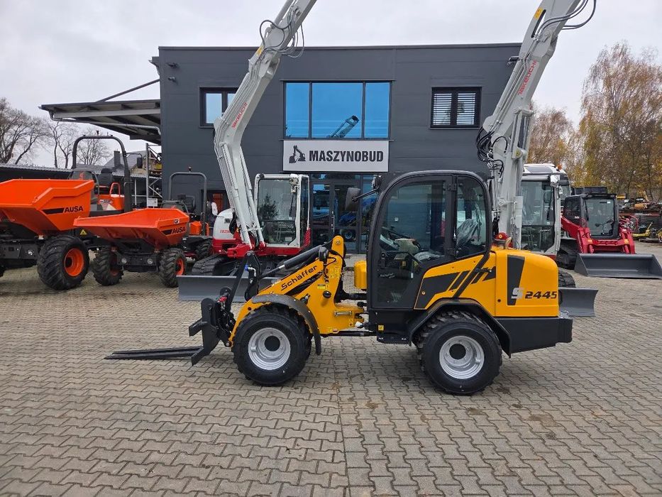 Schäffer Ładowarka Miniładowarka Schaffer 2445S - 2515kg Łyżka + Widły