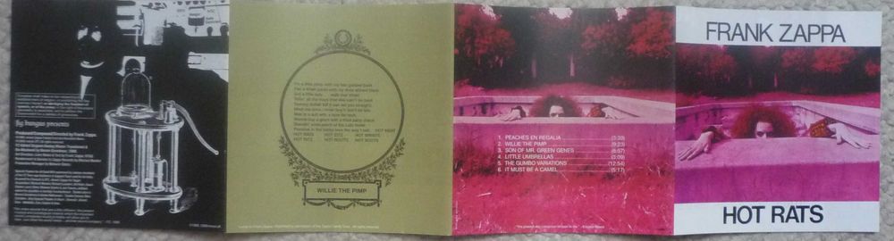 FRANK ZAPPA – Hot Rats  (nowa po wyjęciu z folii)