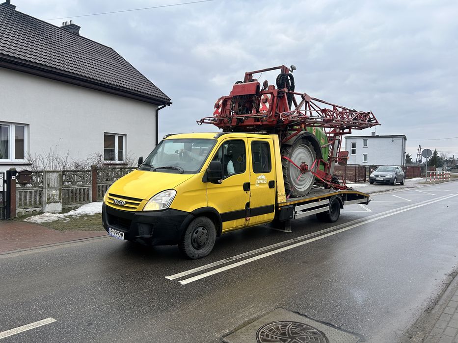 Pomoc drogowa holowanie transport maszyn