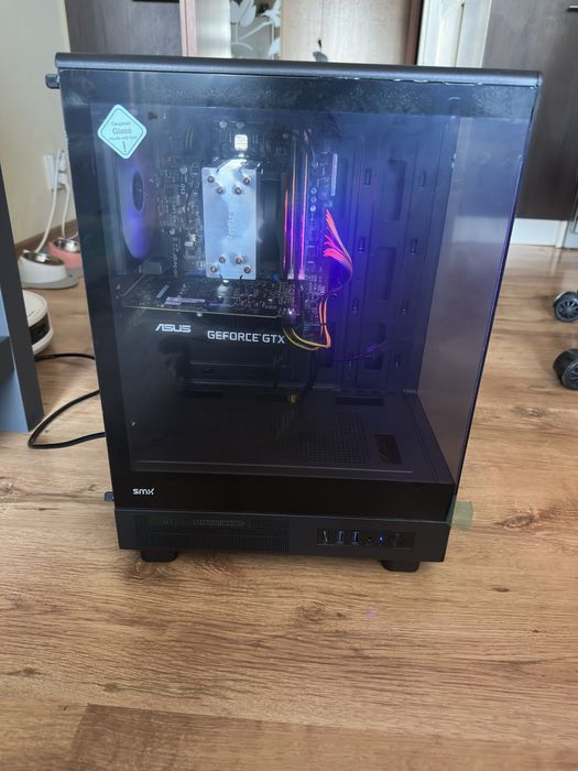 Komputer Gamingowy ASUS i7 16gb ram gtx1650 super 4gb GDDR6 ssd Win10 rtx rgb do gier do nauki