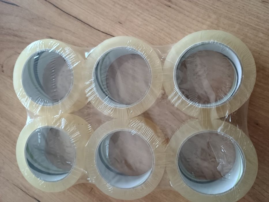 Taśma pakowa przeźroczysta 50 mm