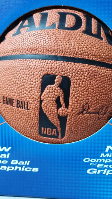 Skórzana piłka do koszykówki NBA SPALDING Official GAME BALL Jordan