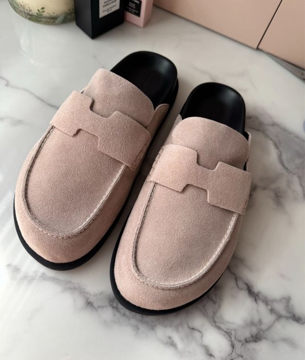 Klapki hermes Mule