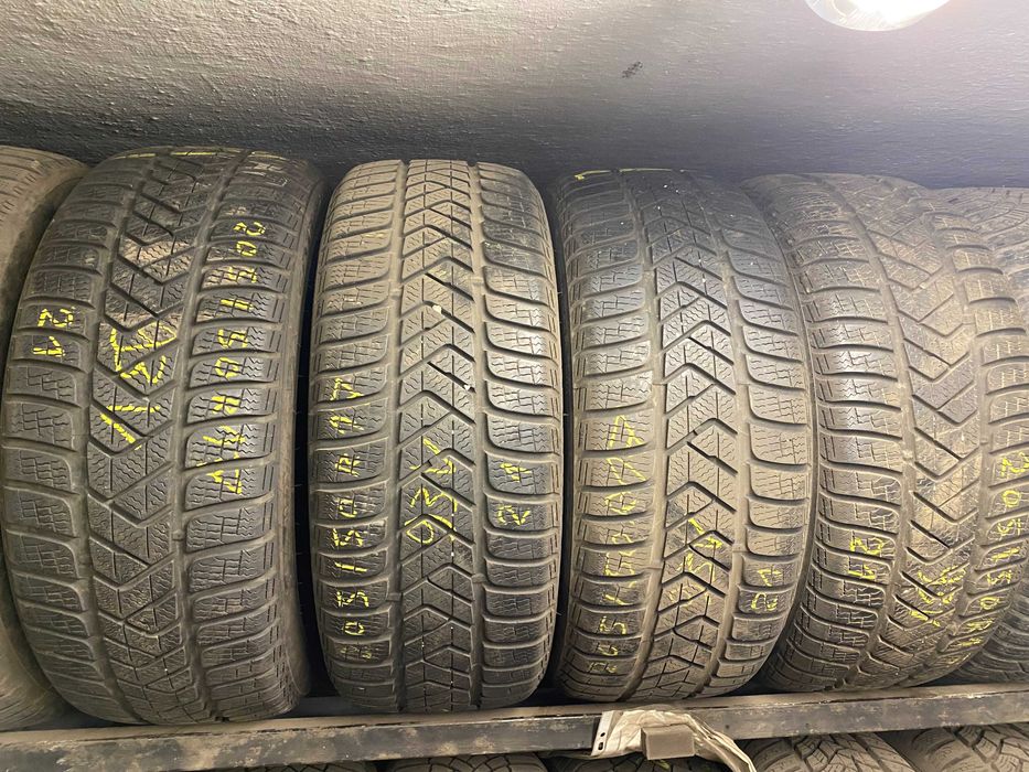 205/50R17 Cztery używane opony zimowe Pirelli