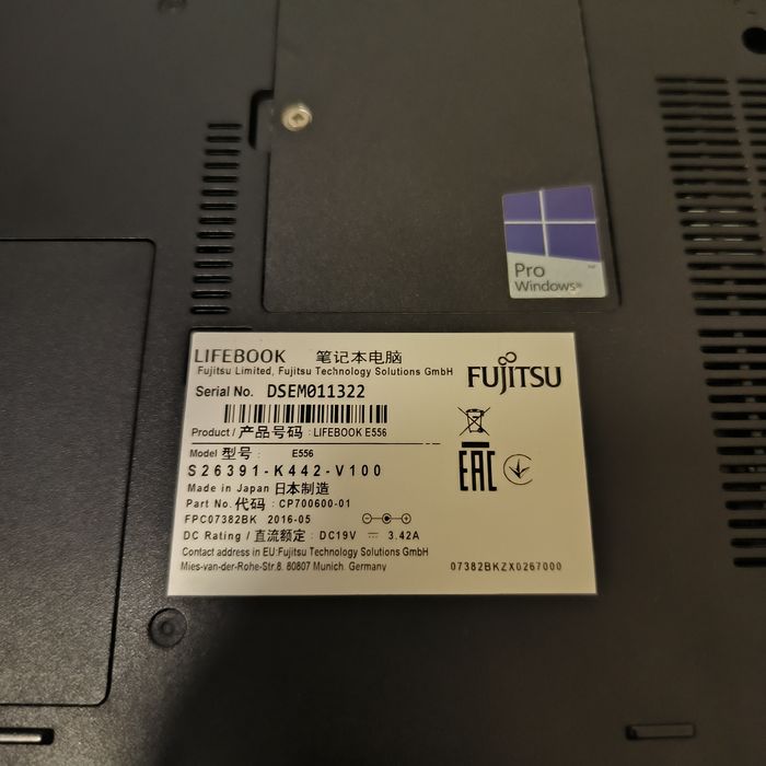 Ноутбук Fujitsu (Lifebook)