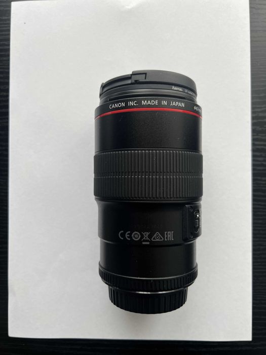 Objetiva Canon EF 100mm f/2.8L Macro IS USM- Como novo