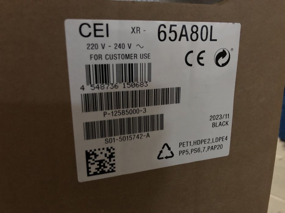 Телевізор Sony OLED XR 55A80L, 65A80L, 77A80L, 83A80L