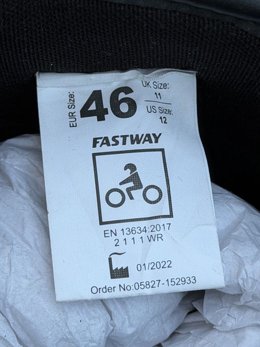 Черевики мото взуття fastway
