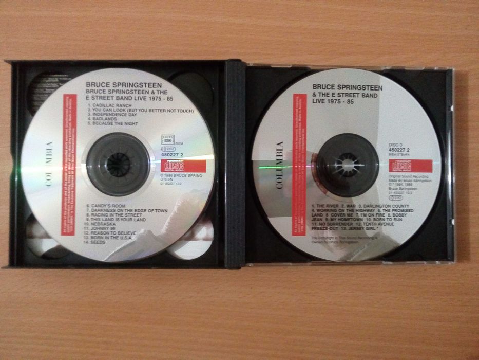 BRUCE SPRINGSTEEN & The E-Street Band - Live / 1975 a 85 3xCD