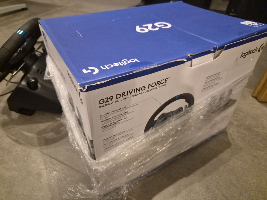 Logitech G29 shifter pedały