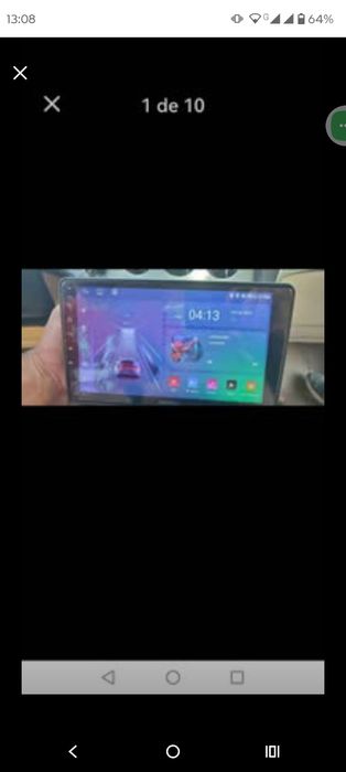 Radio android 9 polegadas universal