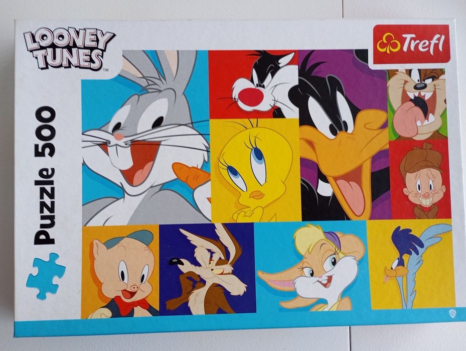 Puzzle looney tunes 500 elementów od Trefl. Puzzle looney tunes 500 sz