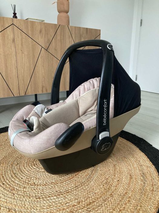 Carrinho bebeconfort Zelia + Ovinho + Base isofix + espelho Chicco