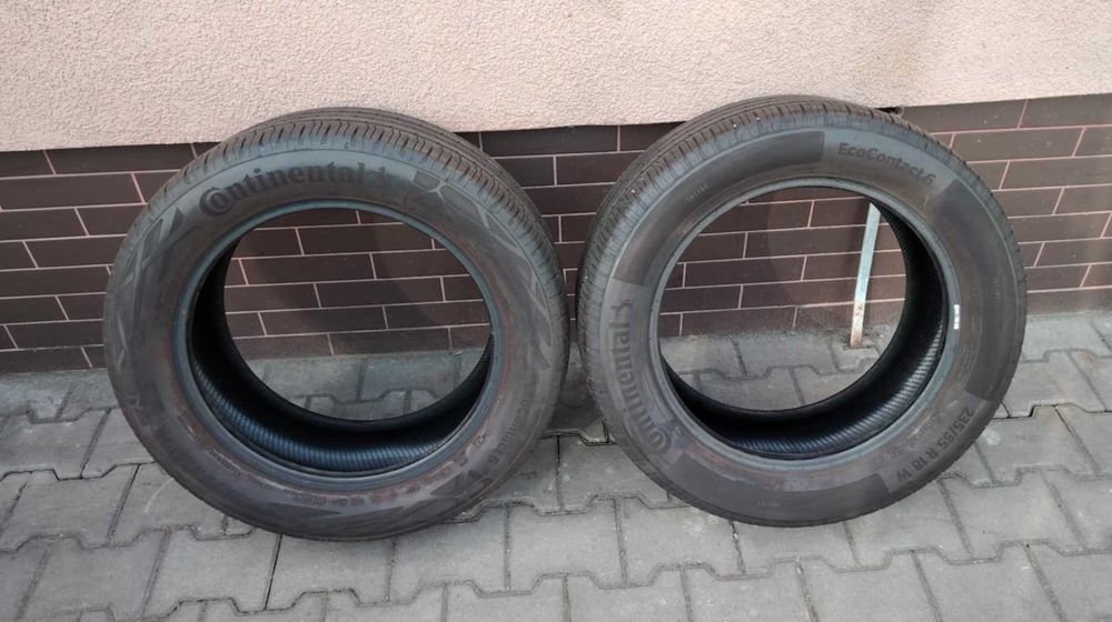 Letnie opony 235/55R18 W Continental 6 rok 2022 profil 6 mm