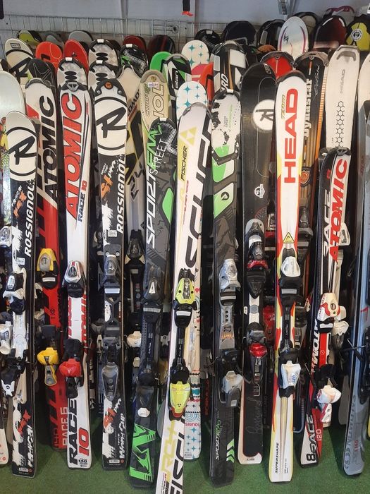 Używane narty 140 cm Łódź