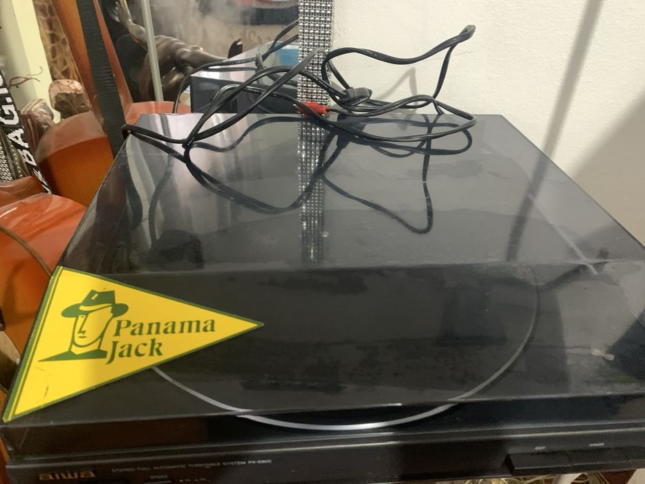 Record player: AIWA stereo full automatic turntable system PX-E80064284428154115122