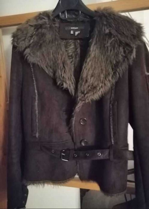 Blusão Zara mulher, qualidade com pelo L como novo