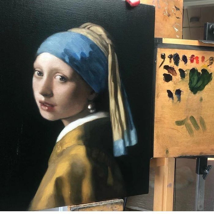 Уроки жипопису, малюнку та скульптури по скайпу.