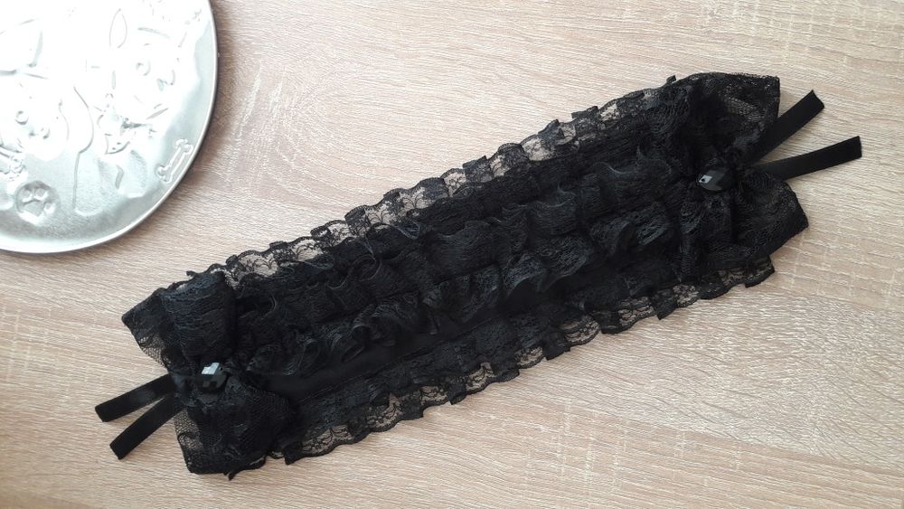 Headdress czarny lolita