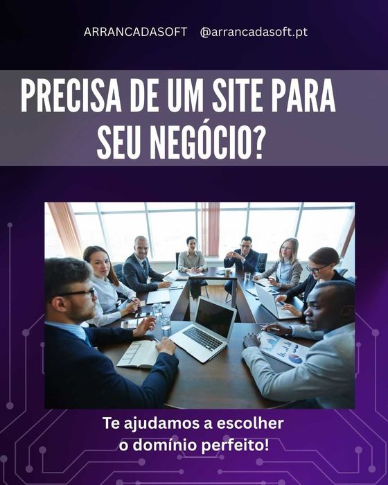Registo de Domínios .PT, .COM e Sites Profissionais