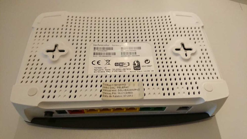 Gateway / Router Technicolor TG784n v364283844667649122