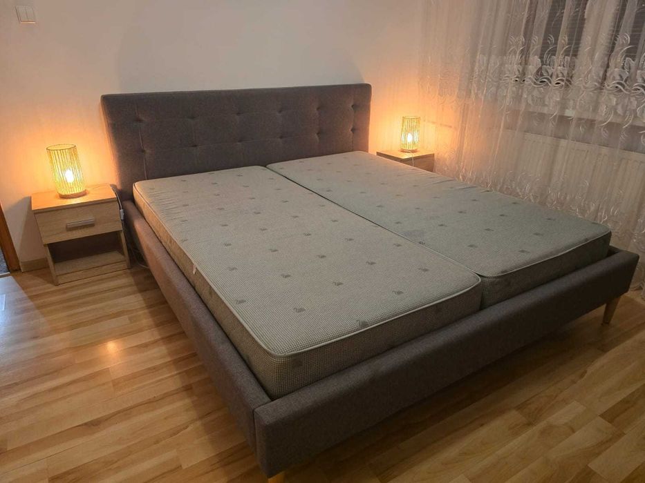sypialnia 750 zł kompletna z wezgłowiem i materacami