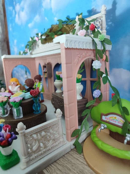 Silvanian, Playmobil  Магазин квітів