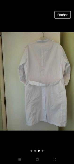 Bata branca, pouco usada, muito bom estado, como nova