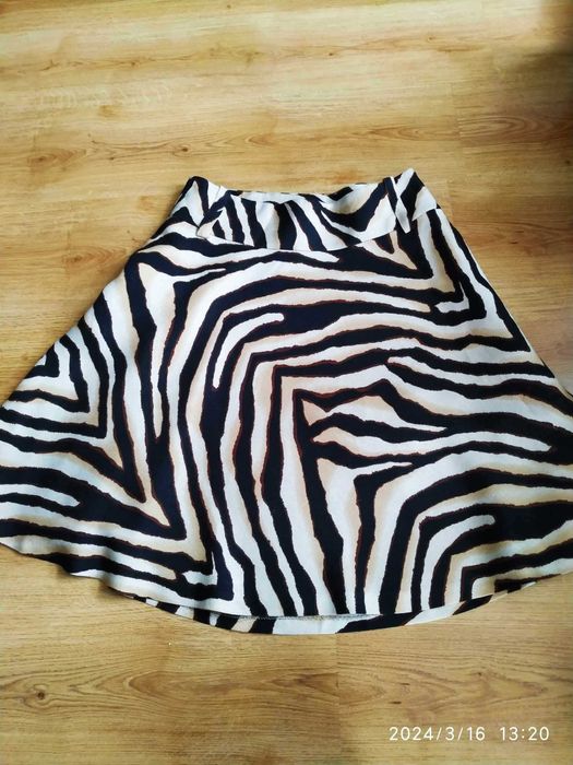 Spódnica zebra Zara Woman 40 L