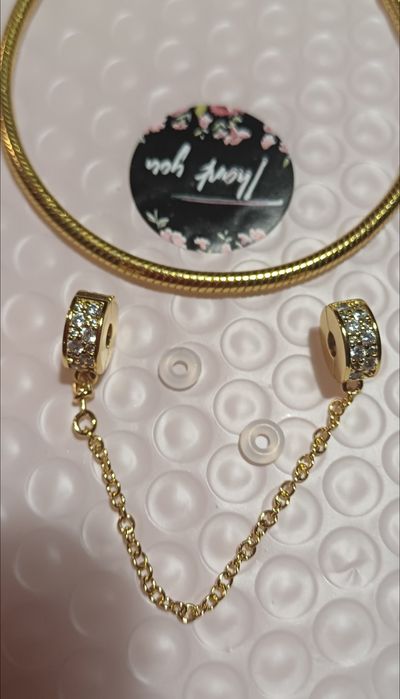 Łańcuszek zabezpieczający do bransoletki Pandora