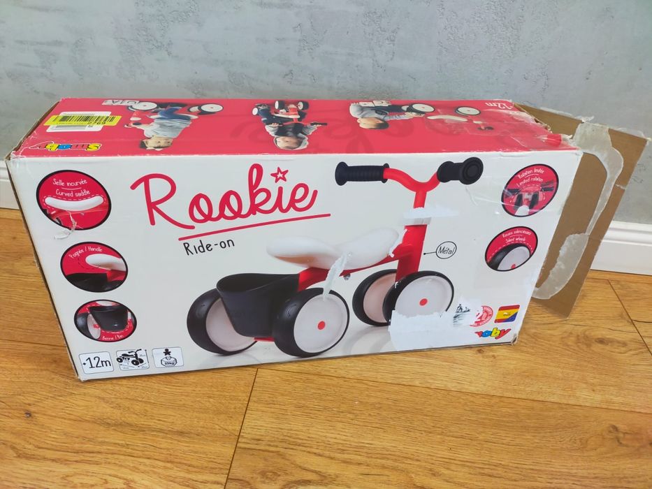 Smnoby Rookie Rowerek biegowy czterokołowy