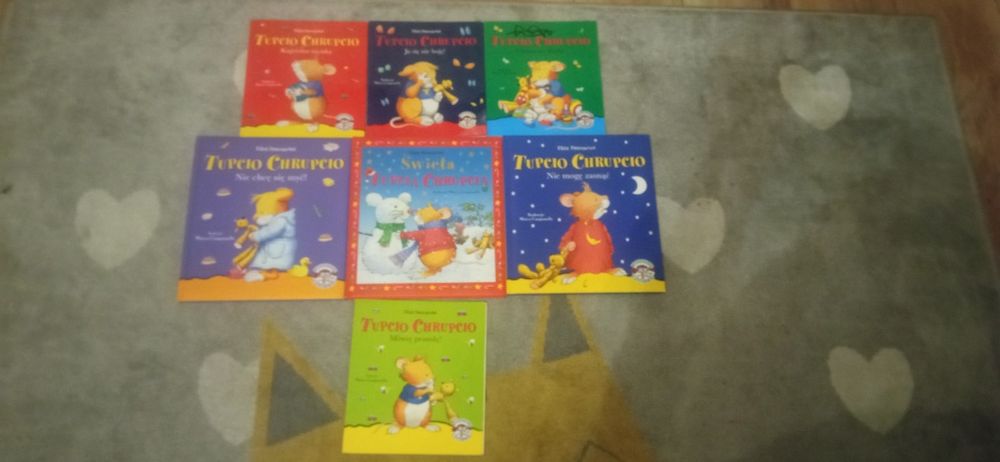 Książki tupcio chrupcio 7 sztuk