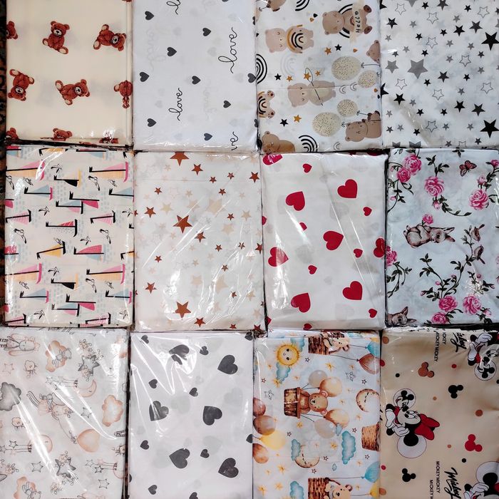 Детское постельное белье 3в1- простынь , пододеяльник ,наволочка