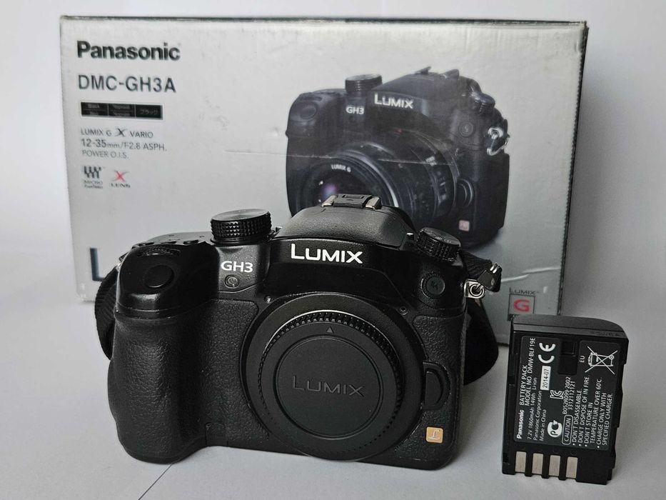Aparat Panasonic Lumix GH-3 - body [USZKODZONY]