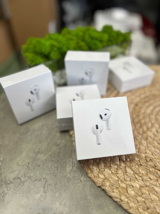 Люкс Якість Навушники Airpods 4 Бюджетна Версія з Чіпом Джеррі