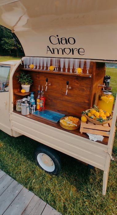 ProSecco Van Ciao Amore atrakcja weselna