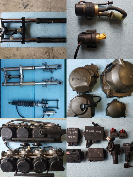 Вилка кавасакі зх6р .(Запчастини зх6-9р.): 200 $ - Амортизаторы